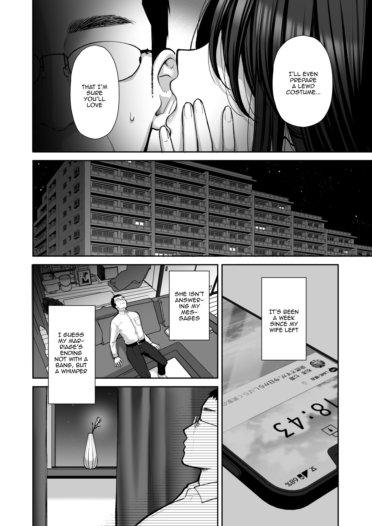 Hentai Manga Comic-An Office Lady's Behind The Scenes Masochistic Onahole Training 3-Read-11